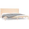 vidaXL Cadre de lit sans matelas 180x200 cm bois massif
