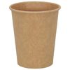 vidaXL Tasses &agrave; caf&eacute; en papier 1000 pcs 8oz 200ml marron
