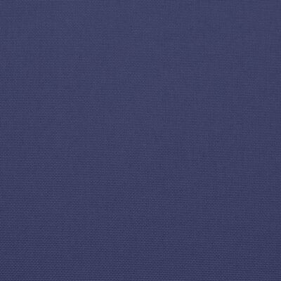 vidaXL Coussins de palette lot de 2 bleu marine tissu oxford