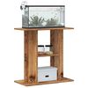 vidaXL Support d'aquarium en bois ancien 60 x 30 x 60 cm Bois d'ingénierie