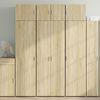 vidaXL Armoire de rangement ch&ecirc;ne sonoma 70x42,5x225 cm