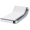 vidaXL Matelas Blanc et Gris 90 x 190 cm Printemps Bonell