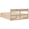 vidaXL Cadre de lit sans matelas 140x200 cm bois massif de pin