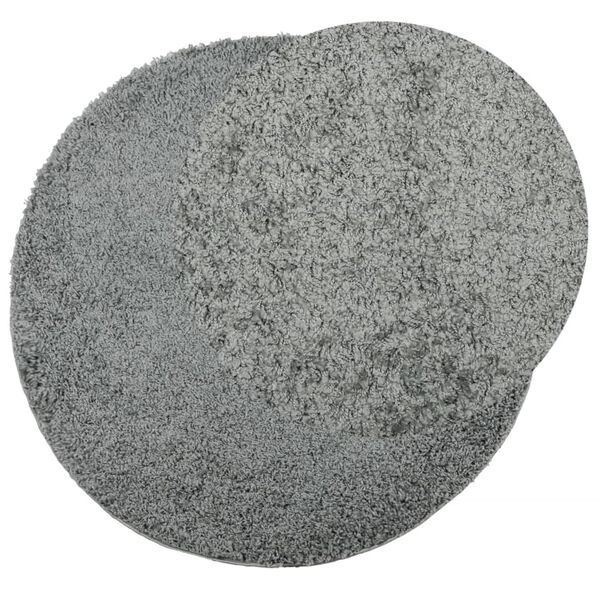 vidaXL Tapis shaggy PAMPLONA poils longs moderne vert &Oslash; 200 cm