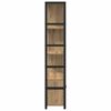 vidaXL Étagère Chêne artisanal 80 x 30 x 155,5 cm Bois d'ingénierie