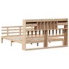 vidaXL Lit biblioth&egrave;que sans matelas 180x200 cm bois massif de pin
