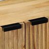 vidaXL Buffets 3 pcs marron 60x33x75 cm bois massif de manguier