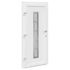 vidaXL Porte Frontale Blanc 88 x 200 cm PVC