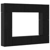 vidaXL Ensemble meuble TV 8 pc Ch&ecirc;ne noir Bois d'ing&eacute;nierie