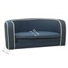 vidaXL Canap&eacute; pliable pour chien Bleu 76x71x30 cm Coussin lavable