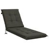 vidaXL Coussin de transat GEMERT 100 % polyester Anthracite