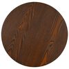 vidaXL Table de bistro Marron fonc&eacute; 40 cm MDF