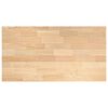 vidaXL Plan de travail de cuisine bois de ch&ecirc;ne massif rectangulaire