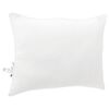 vidaXL Duvet d'&eacute;t&eacute; simple avec oreiller 3 pcs Blanc Microfibre
