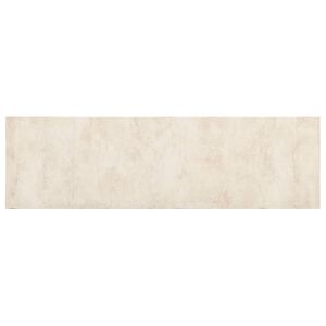 vidaXL Tapis de Cuisine b&eacute;ton cr&egrave;me 150 x 45 cm 100% Polyamide Lavable