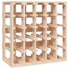 vidaXL Casier &agrave; vin 58,5x33x60,5 cm Bois de pin massif