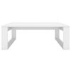 vidaXL Table basse Blanc 100x100x35 cm Bois d’ingénierie