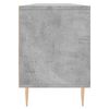 vidaXL Meuble TV gris béton 150x30x44,5 cm bois d'ingénierie