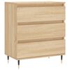 vidaXL Buffet Chêne sonoma 60x35x70 cm Bois d'ingénierie