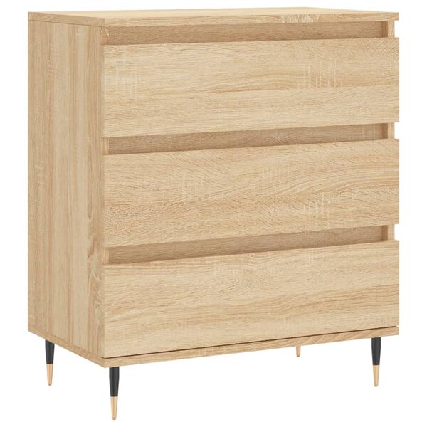 vidaXL Buffet Chêne sonoma 60x35x70 cm Bois d'ingénierie