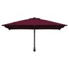 vidaXL Parasol de jardin Bordeaux 248,5 x 247,5 x 160 cm