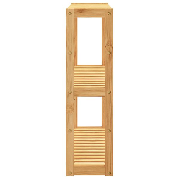 vidaXL Étagère de salle de bain à 3 niveaux murale 60x15x54 cm bambou