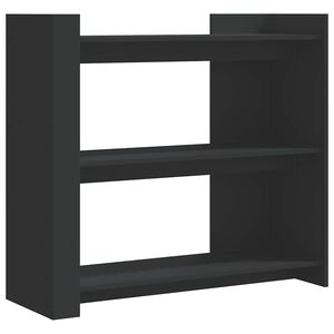 vidaXL Table console noir 100x35x90 cm bois d'ing&eacute;nierie