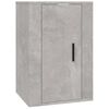 vidaXL Ensemble de meubles TV 4 pcs Gris b&eacute;ton Bois d'ing&eacute;nierie
