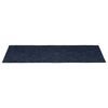 vidaXL Tapis d'escalier autocollants 30 pi&egrave;ces 60 x 25 cm Bleu marine Rectangulaire