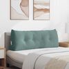 vidaXL Coussin de Dos Vert Mer 120 x 24 x 50 cm Velours