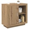 vidaXL Buffet Ch&ecirc;ne artisanal 80 x 40 x 75 cm Bois d'ing&eacute;nierie