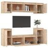 vidaXL Meubles TV 6 pcs Bois massif de pin