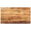 vidaXL Dessus de table rectangulaire bois massif de manguier brut