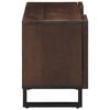 vidaXL Meuble TV marron 105x34x46 cm bois massif manguier