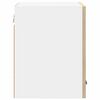 vidaXL Armoire suspendue Riga Ch&ecirc;ne Sonoma et Blanc 30 x 31 x 40 cm