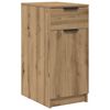 vidaXL Armoire de bureau ch&ecirc;ne artisanal 33x50x75 cm bois d'ing&eacute;nierie