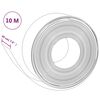 vidaXL Bordures de jardin 3 pcs gris 10 m 20 cm poly&eacute;thyl&egrave;ne