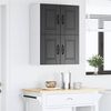 vidaXL Armoire de cuisine 2 pcs Noir 60 x 31 x 40 cm Bois d'ing&eacute;nierie