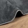 vidaXL Tapis OVIEDO &agrave; poils courts anthracite &Oslash; 280 cm