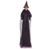 vidaXL Sorci&egrave;re parlante suspendue d'Halloween Pourpre 216 x 125 cm