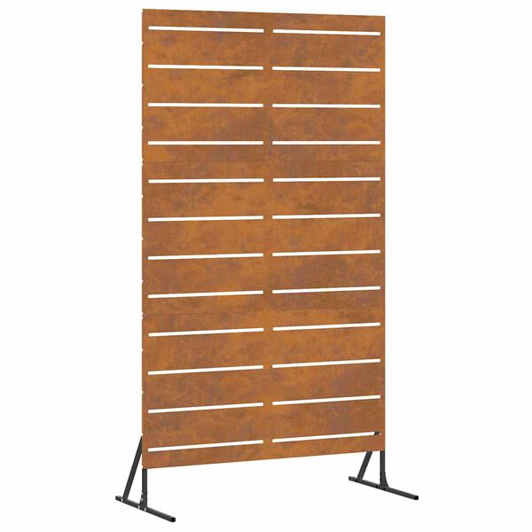 vidaXL Écran de confidentialité Gris 100 x 50 x 180 cm Acier