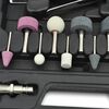 vidaXL Kit de ponceuse &agrave; air et de pierre 1/4" 16 pcs