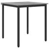 vidaXL Table de salle &agrave; manger / Table de repas 70 x 70 x 75 cm Carr&eacute;
