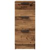 vidaXL Buffets 2 pcs vieux bois 30x30x70 cm bois d'ing&eacute;nierie