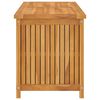 vidaXL Boîte de rangement de jardin 120x50x58 cm bois de teck solide