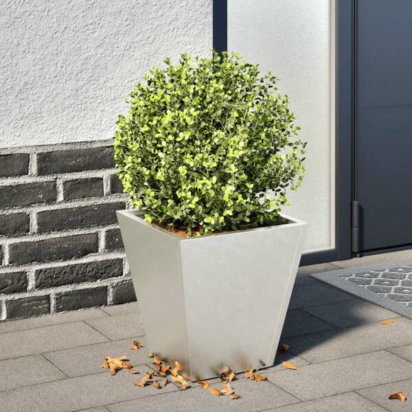 vidaXL Jardini&egrave;re 30x30x30 cm acier inoxydable