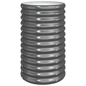vidaXL Jardini&egrave;re Acier galvanis&eacute; 40x40x68 cm Anthracite