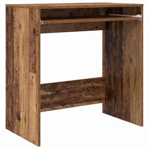 vidaXL Bureau Bois Ancien Bois d'ing&eacute;nierie 77,5 x 43 x 79 cm