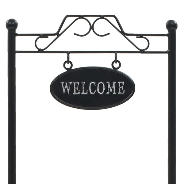 vidaXL Support pour plantes avec cadre en fer enduit de poudre