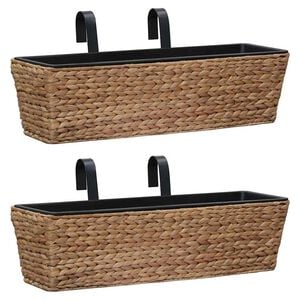 vidaXL Jardini&egrave;res 2 pcs Jacinthe d'eau
